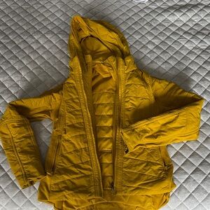 Lululemon Athletica Golden Hooded Jacket
